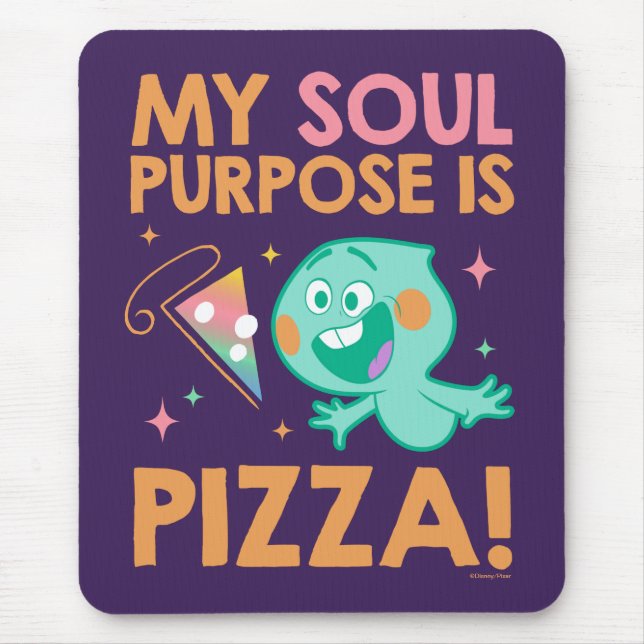 Tapis De Souris Soul | 22 - Mon Âme Est La Pizza (Devant)