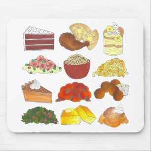 Tapis De Souris Soul Food Favoris Foie Cuisine Sud