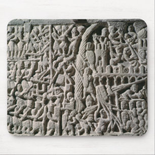 Tapis De Souris Soulagement dépeignant le siège de Carcassonne