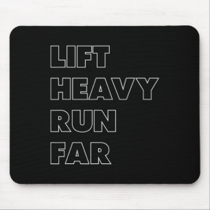 Tapis De Souris Soulever lourd courir loin hybride sport fitness c