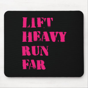 Tapis De Souris Soulever lourd courir loin Sport hybride Fitness C