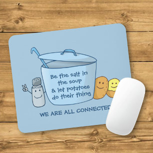 Tapis De Souris Soupe de pommes de terre salées