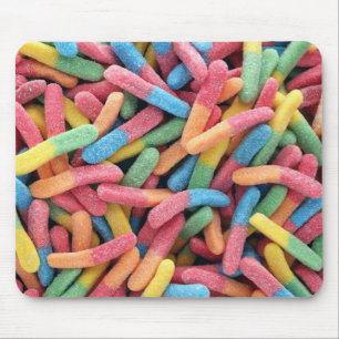 Tapis De Souris Sour Gummy Worms
