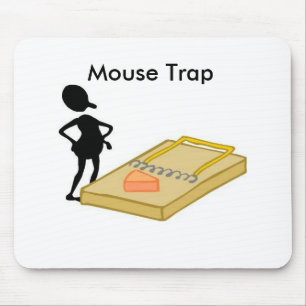 Tapis De Souris Souricière à  clapet, piège de souris