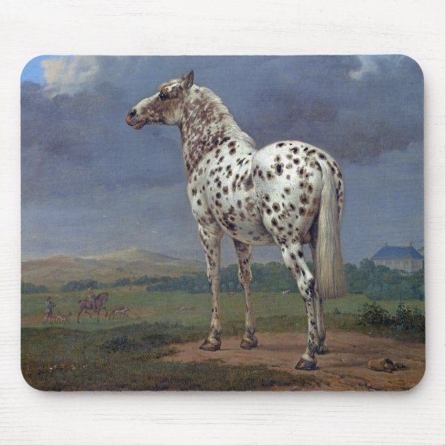 Tapis De Souris Souris appaloosa tachetée (Devant)
