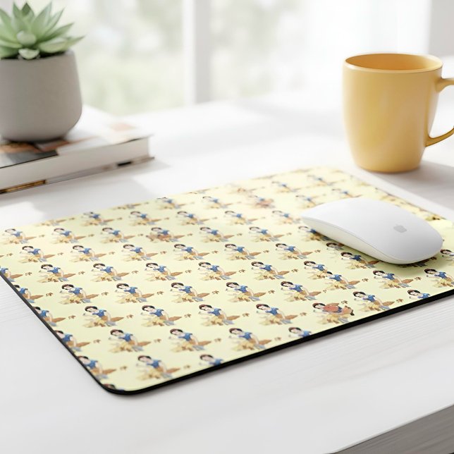 Tapis De Souris Souris Blanche Neige (Créateur téléchargé)