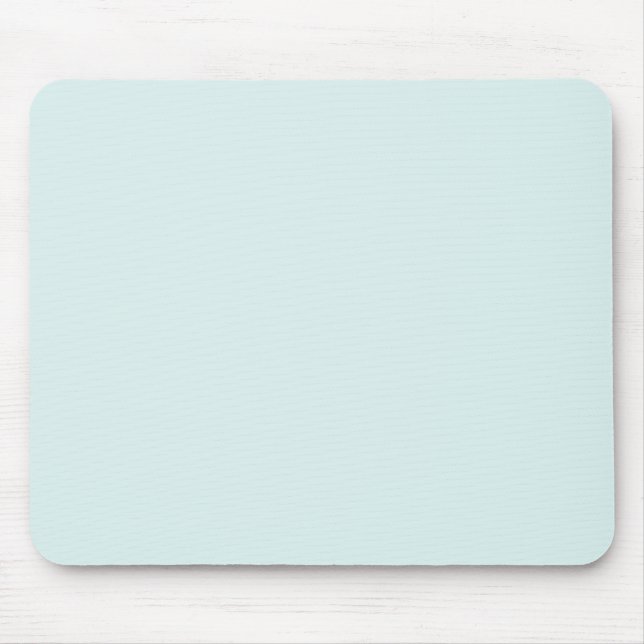 Tapis De Souris Souris couleur solide Pad clair Aqua bleu (Devant)
