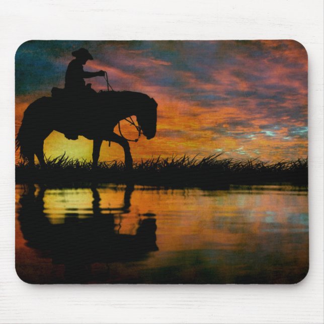 Tapis De Souris Souris Cowboy (Devant)