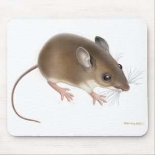 Tapis De Souris Souris de cerfs communs Mousepad