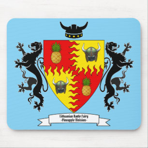 Tapis De Souris Souris de chats de combat lituanien