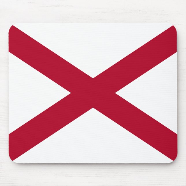 Tapis De Souris Souris de l'État de l'Alabama (Devant)