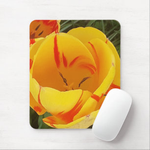 Tapis De Souris Souris de souris des Tulipes Jaunes