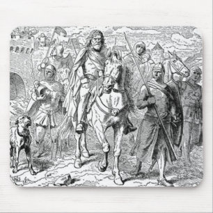 Tapis De Souris Souris médiévale Knight