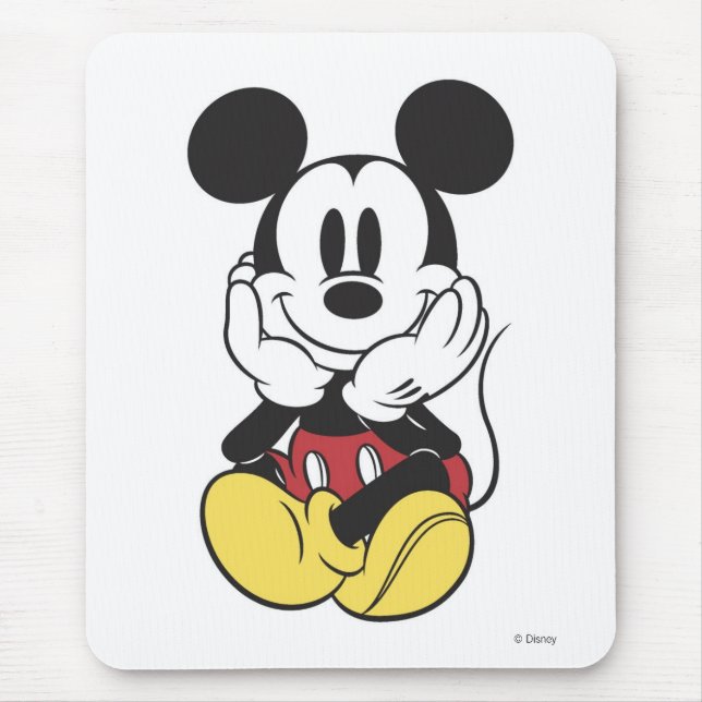 Tapis De Souris Souris Mickey classique de Disney (Devant)