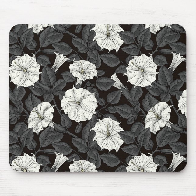 Tapis De Souris Souris Moonflowers (Devant)