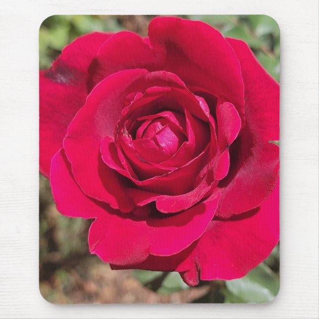 Tapis De Souris Souris rouge Rose (Devant)