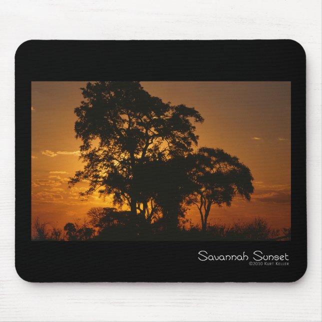 Tapis De Souris Souris Savannah Sunset (Devant)