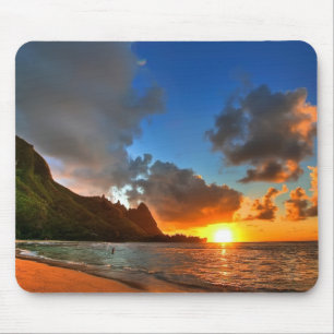 Tapis De Souris Souris Tropical Beach
