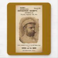 Sousa et sien réunissent 1901 - publicité vintage