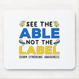 Tapis De Souris Soutenir La Sensibilisation Au Syndrome Voir Able