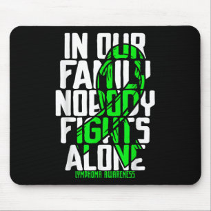 Tapis De Souris Soutien à la famille Non Hodgkins Lymphoma Cancer 