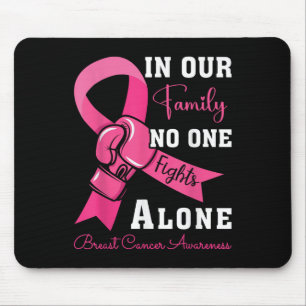Tapis De Souris Soutien au cancer du sein Famille Femmes Cancer du