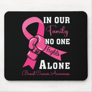 Tapis De Souris Soutien au cancer du sein Famille Femmes Cancer du