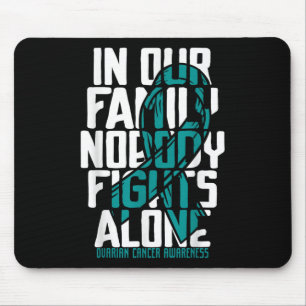 Tapis De Souris Soutien au cancer ovarien Famille Cancer ovarien