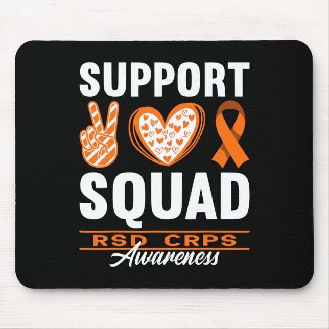 Tapis De Souris Soutien De L'Escadron I Dystrophie Réflexe Syndrom (Devant)