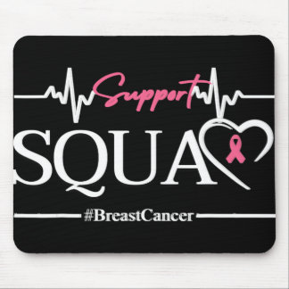 Tapis De Souris Soutien Squad Sensibilisation au cancer du sein Ru