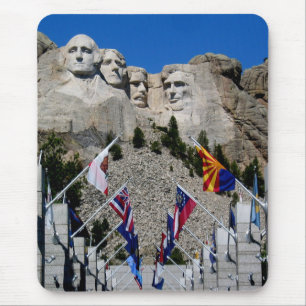 Tapis De Souris Souvenir commémoratif national du mont Rushmore