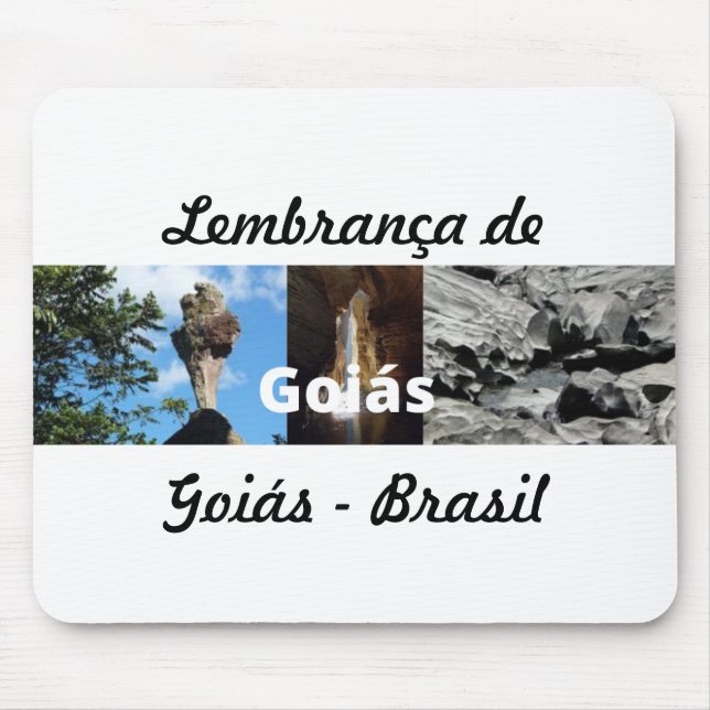 Tapis de souris souvenir de Goiás (Devant)