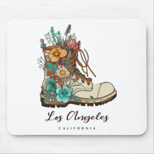 Tapis De Souris Souvenir de randonnée en plein air à Los Angeles