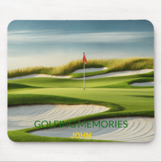 Tapis De Souris Souvenirs de golf Cadeau personnalisé