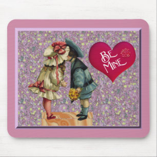 Tapis De Souris « Soyez à moi » Douce Saint-Valentin Nostalgique