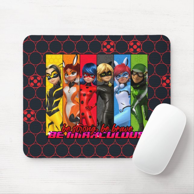 Tapis De Souris Soyez Fort, Soyez Courageux, Soyez Miraculeux (Avec souris)