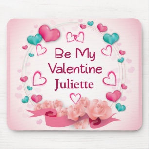 Tapis De Souris Soyez Mon Saint Valentin Personnalisé Mousepad
