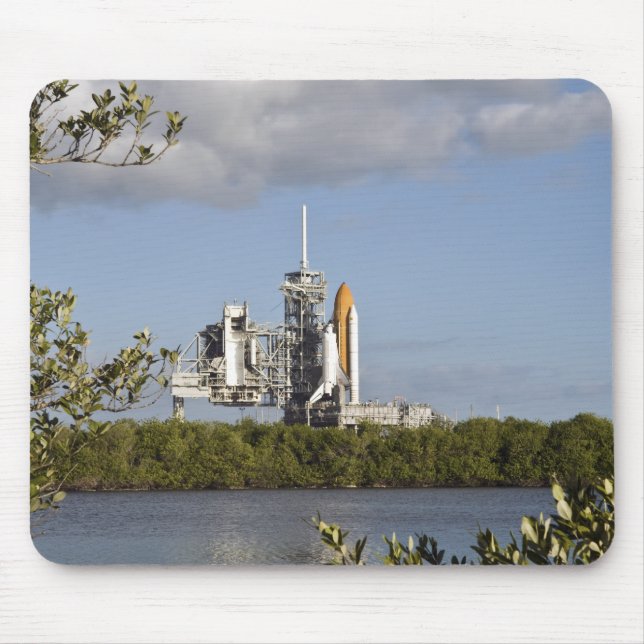 Tapis De Souris Space Shuttle Atlantis est prêt (Devant)
