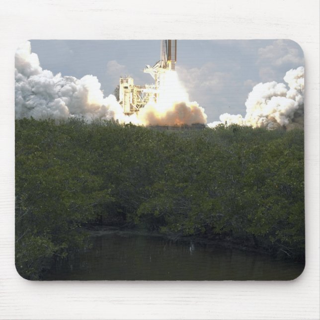 Tapis De Souris Space Shuttle Atlantis lève sur 13 (Devant)