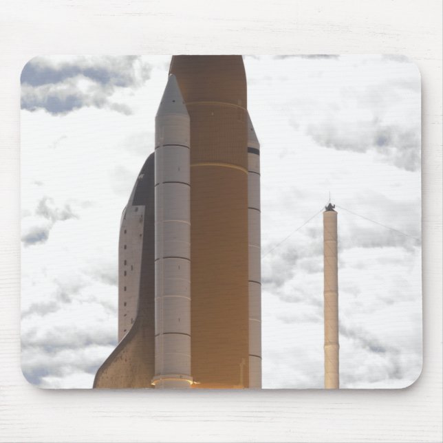 Tapis De Souris Space Shuttle Atlantis lève sur 16 (Devant)