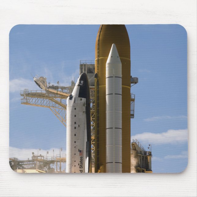 Tapis De Souris Space Shuttle Atlantis se lève sur 5 (Devant)