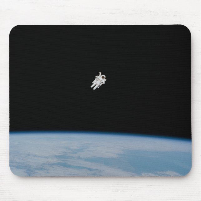 Tapis De Souris Spacewalking d'astronaute de la NASA au-dessus de (Devant)