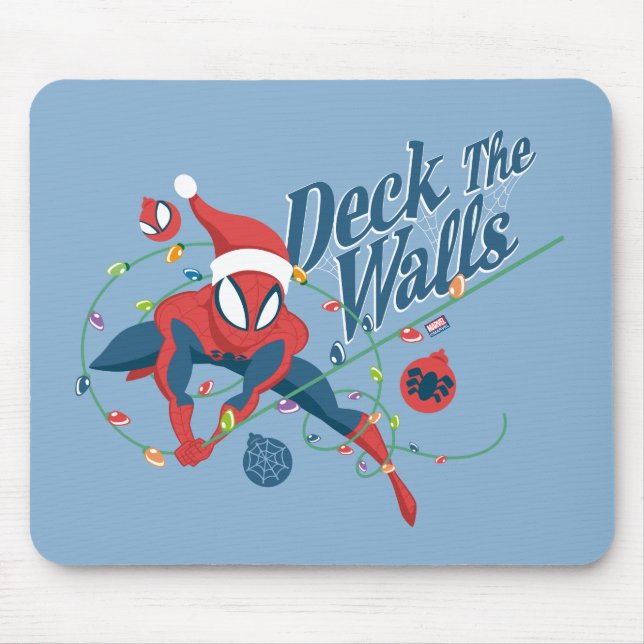 Tapis De Souris Spider-Man "Deck The Walls" (Devant)