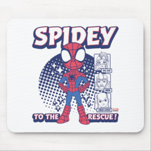 Tapis De Souris Spidey À La Secourt ! Graphique