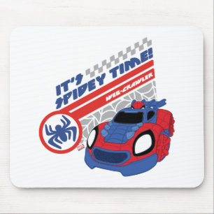 Tapis De Souris Spidey Conduisant Son Web-Crawler