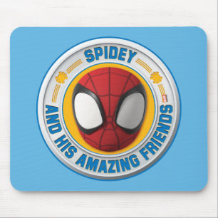 Tapis De Souris Spidey et ses amis Extraordinaires Badge Spidey