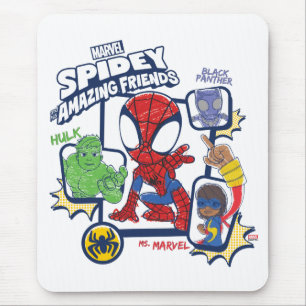 Tapis De Souris Spidey et ses amis Extraordinaires Crayon Graphic