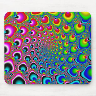 Tapis De Souris Spirale inverse