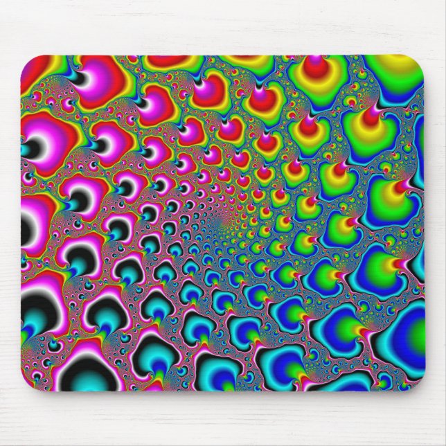 Tapis De Souris Spirale inverse (Devant)