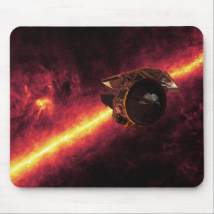 Tapis De Souris Spitzer vu contre le ciel infrarouge 2